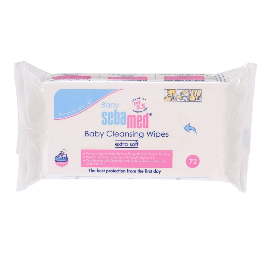 SEBAMED BABY WET WIPES W/PERFUMES