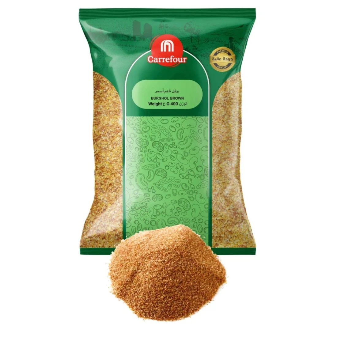 Carrefour Burghol Fine Brown 400g