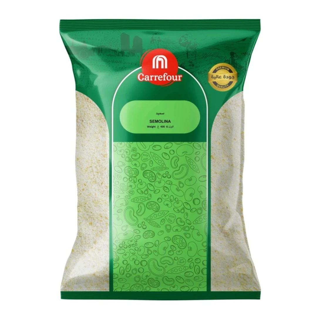 كارفور كونشيغلي ريغاتي سميد 400 غرام