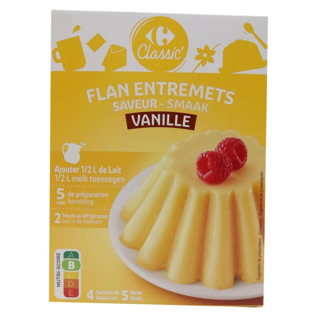 Carrefour Classic Vanilla Pudding 192g