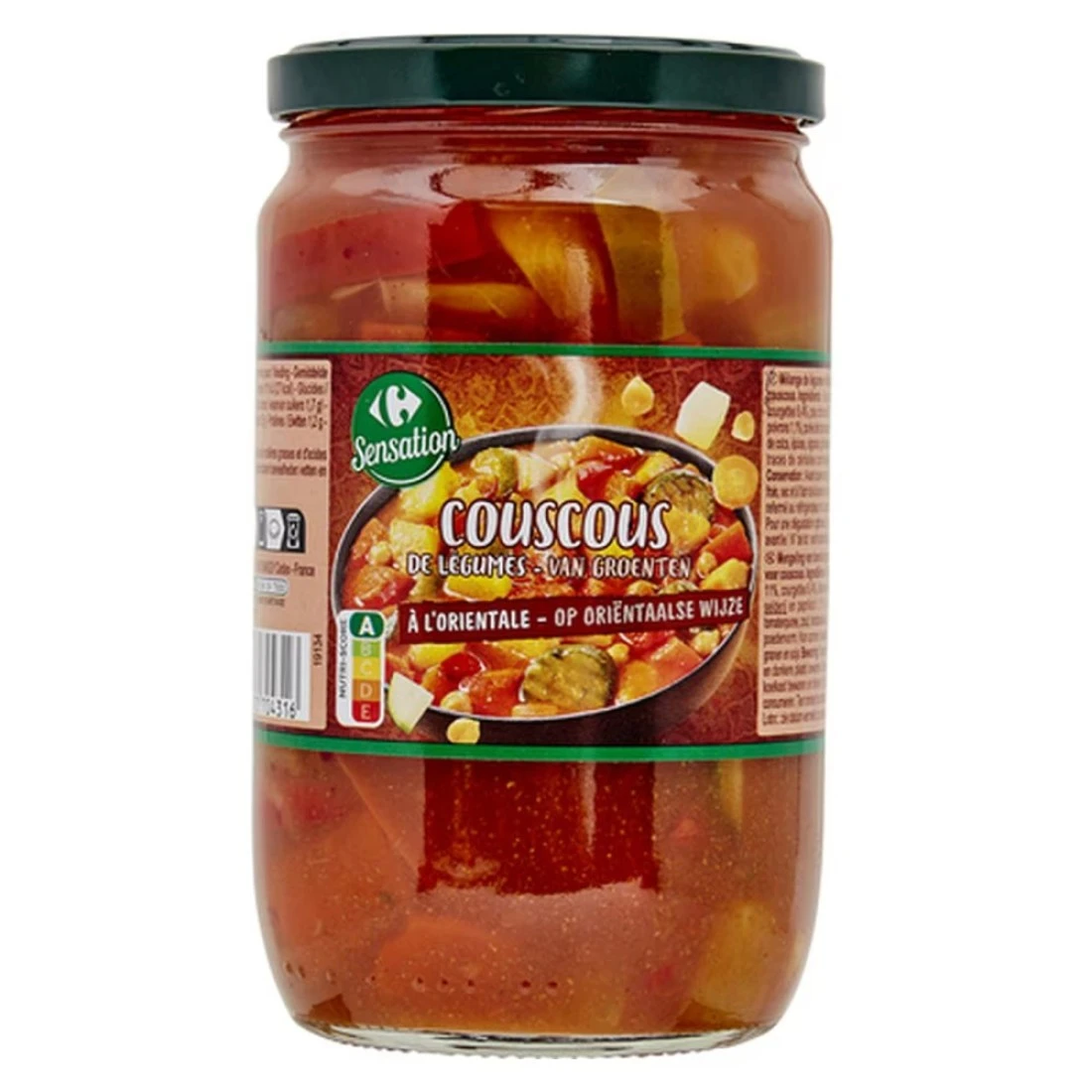 Carrefour Sensation Oriental Vegetable Couscous 660g