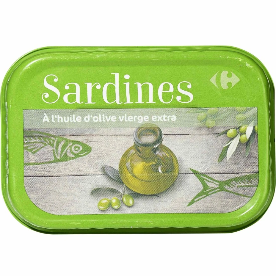 Carrefour Sardines In Extra Virgin Olive Oil 135g