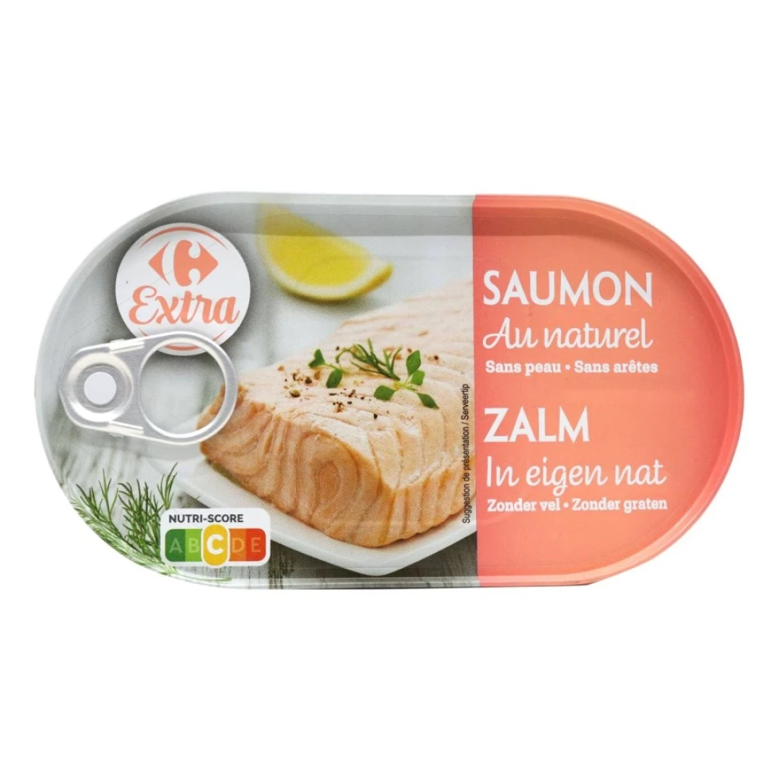 Carrefour Natural Salmon Fillet 190g