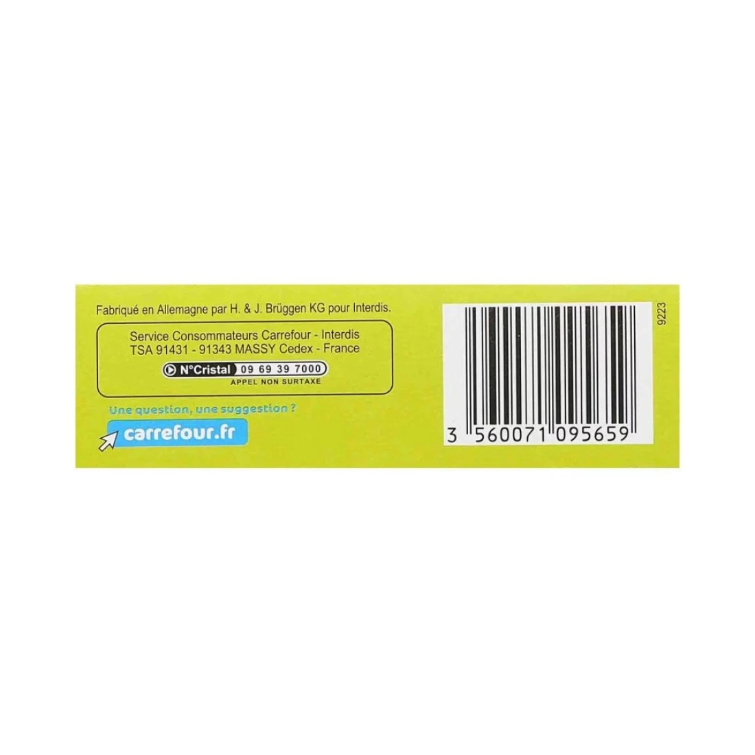 Carrefour Coconut And Chocolate Protein Bar 125g