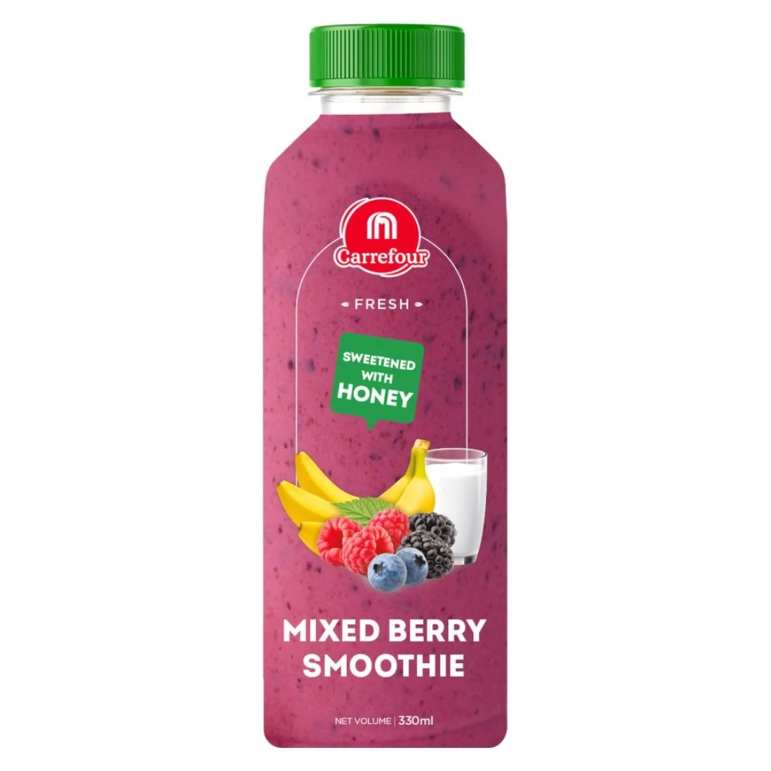 كارفور عصير التوت المختلط 330 ملل