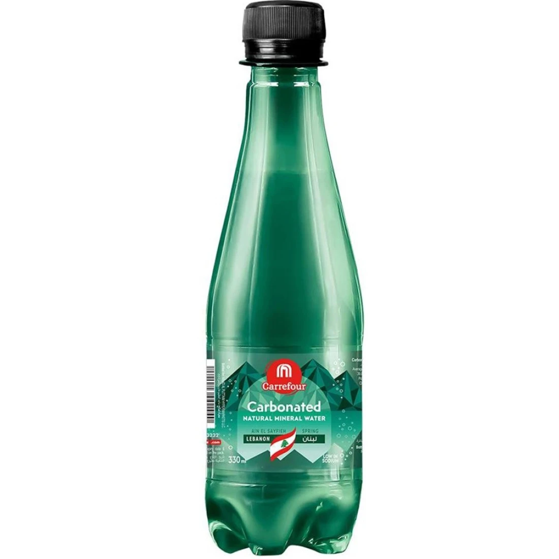 Carrefour Lebanon Carbonated Sparkling Water 330ml