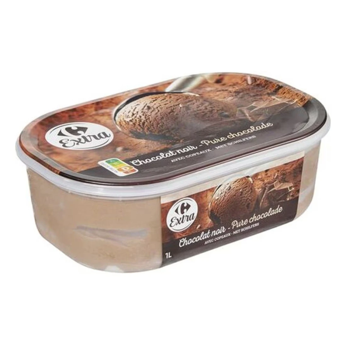 Carrefour Extra Pure Chocolate Ice Cream Tub 500g