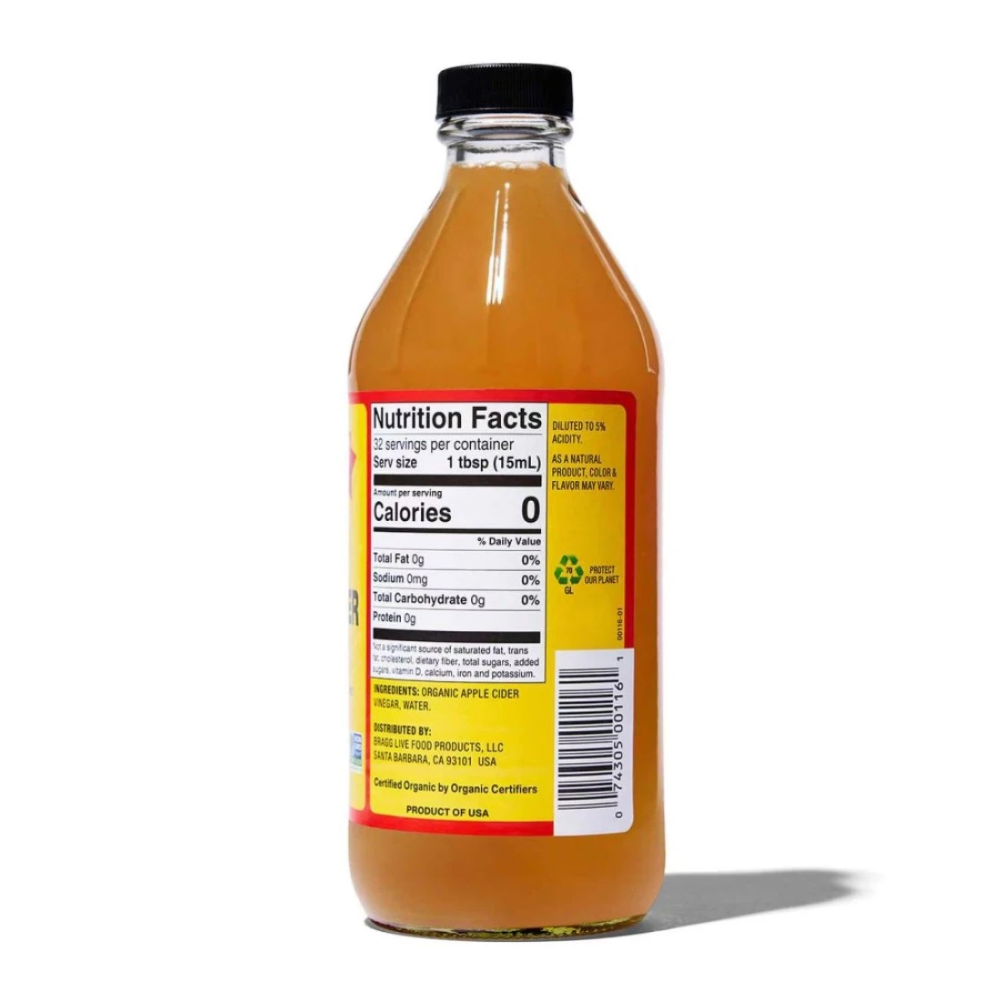 Bragg Organic Apple Cider Vinegar 473ml