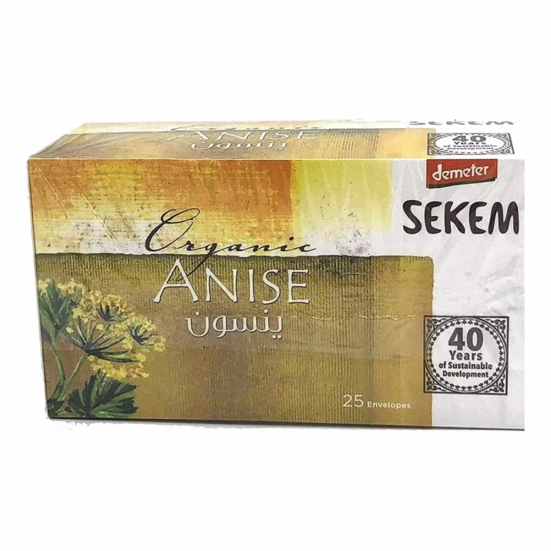 Sekem Organic Anise Tea 25 Tea Bags