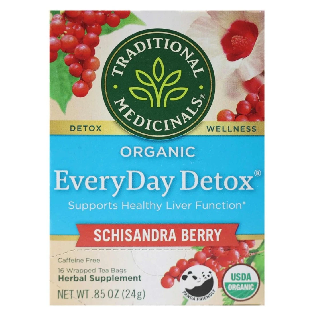 Traditional Medicinals Everyday Detox Herbal Tea 24g