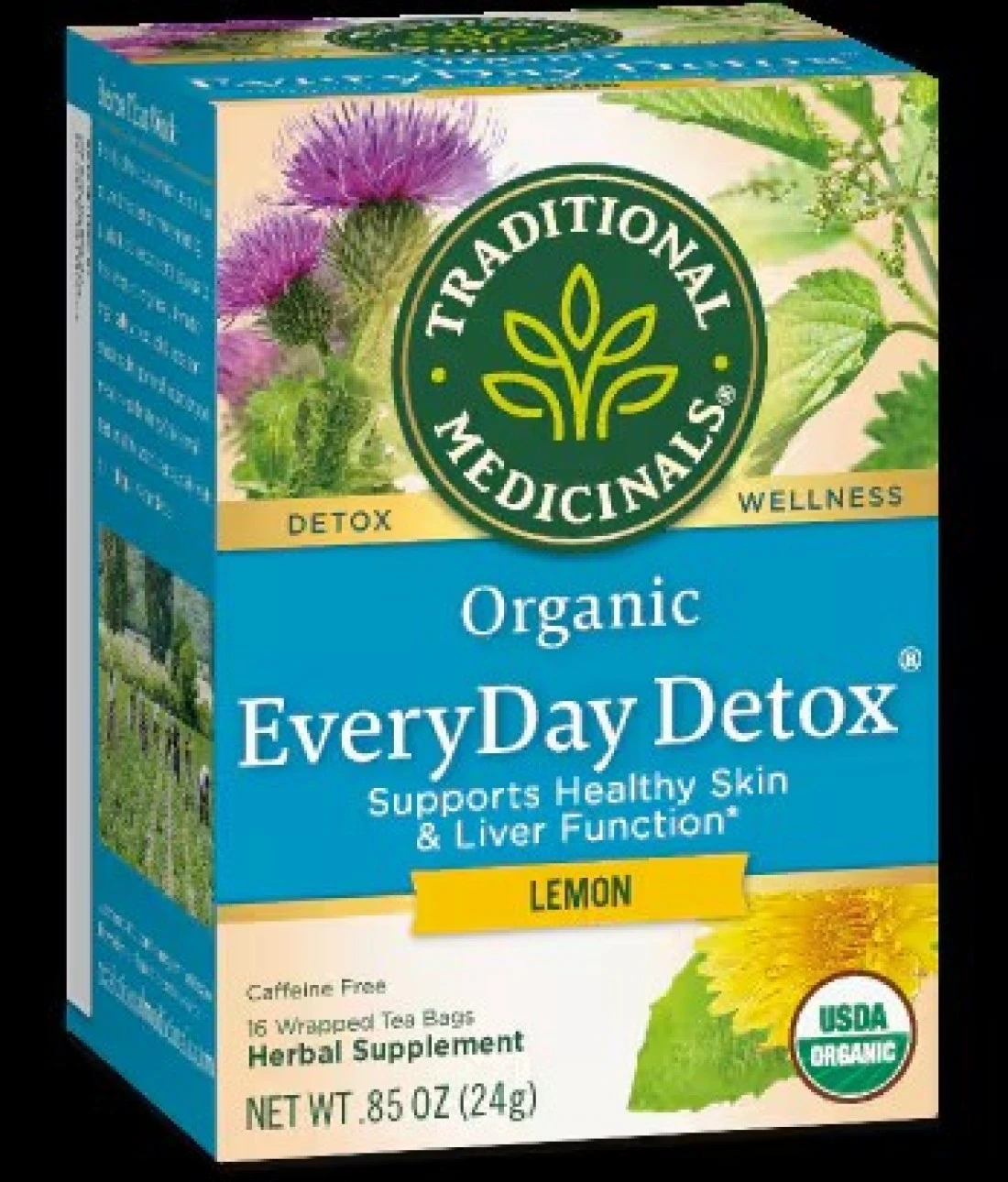 Traditional Medicinals Everyday Detox Lemon Tea 24g