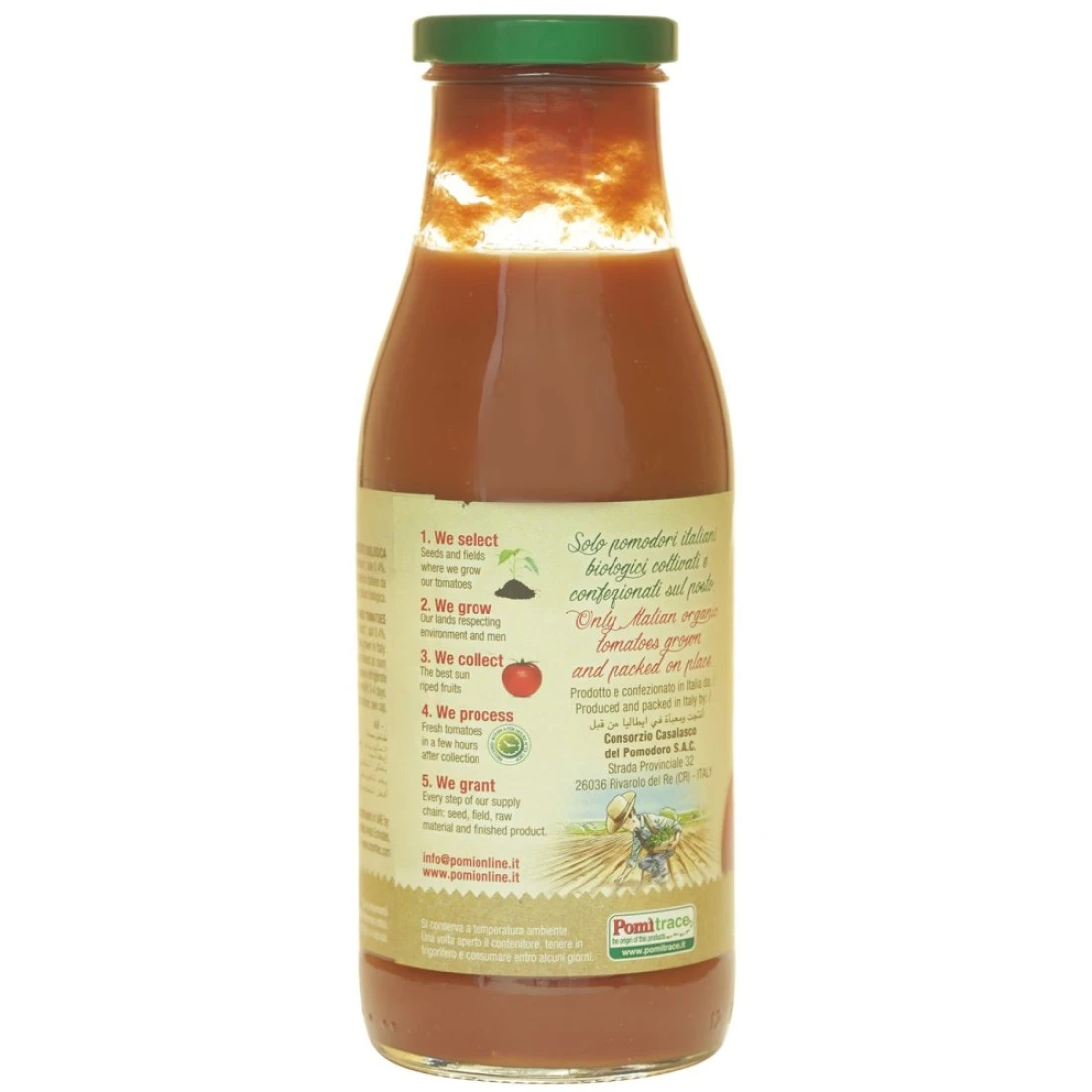 Pomi Organic Tomato Puree 500g