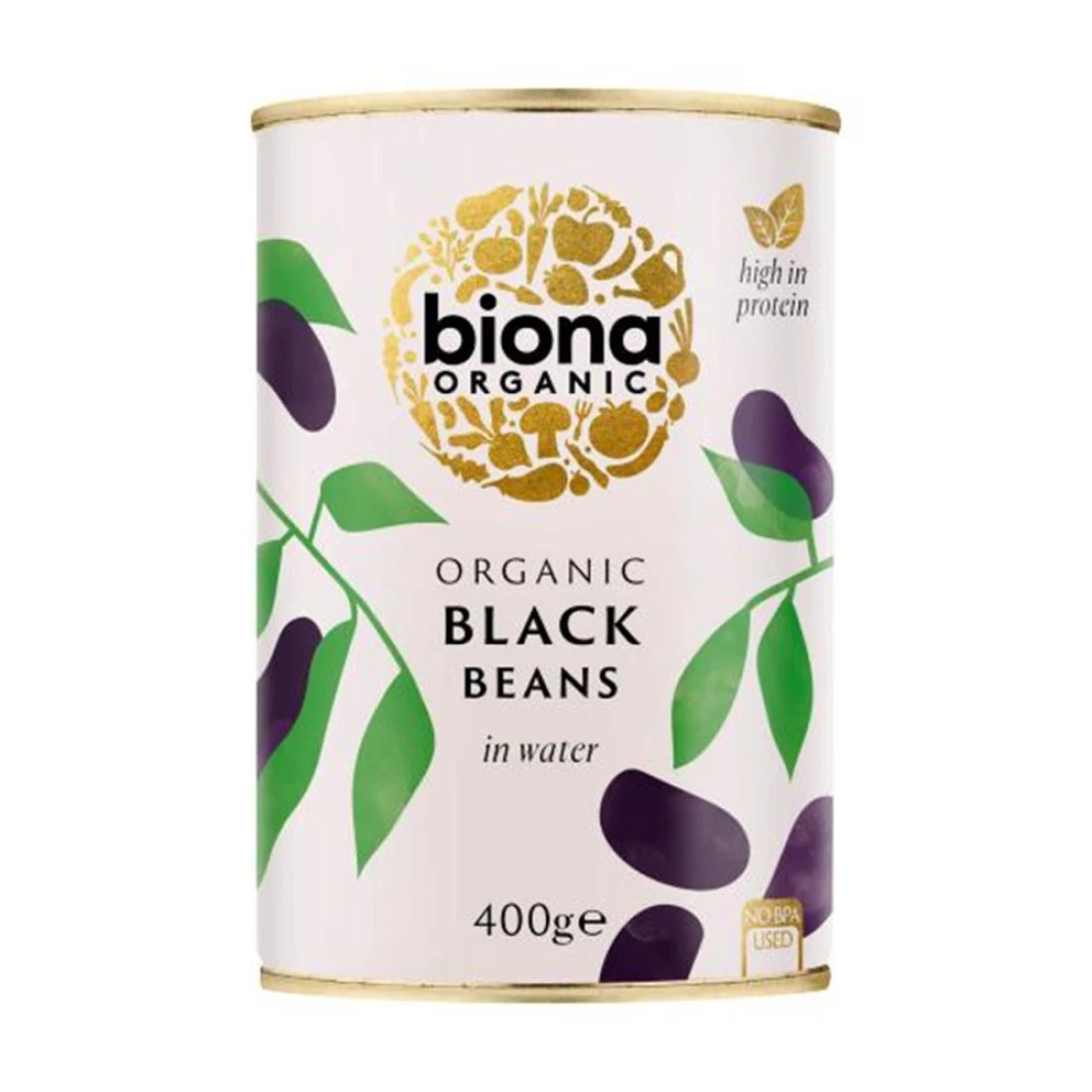 Biona Organic Black Beans 400g
