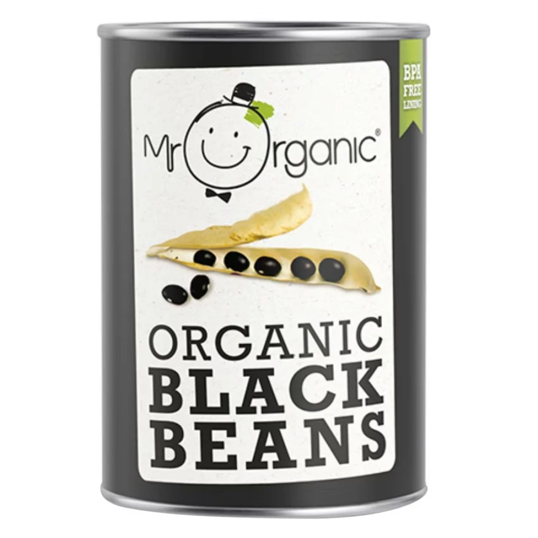 Mr. Organic Black Beans 400g