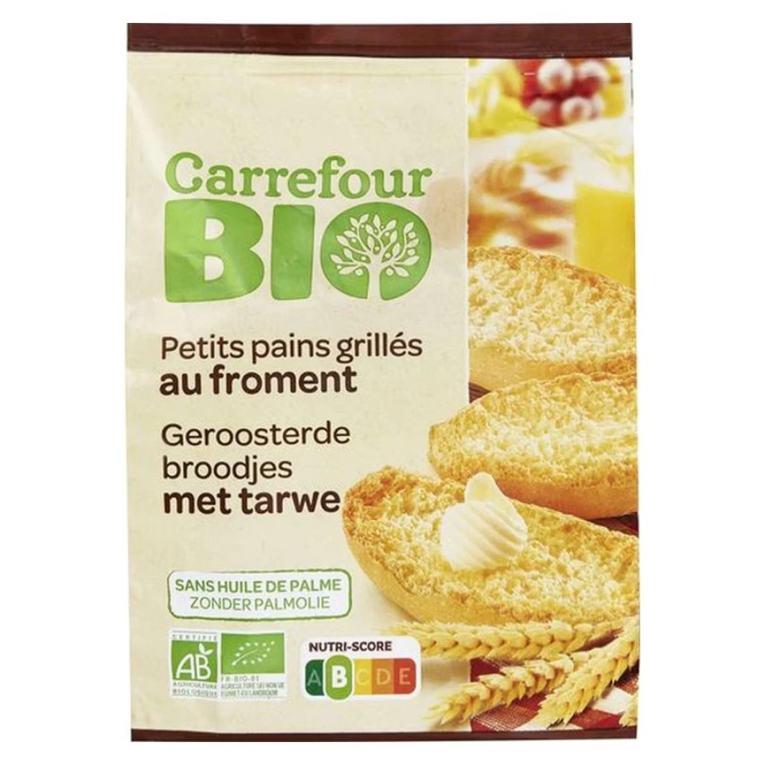 كارفور بيو توست 225 غرام