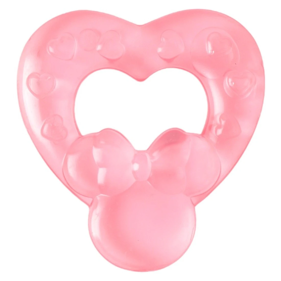 Disney Minnie Patterned Baby Teether Pink TRHA29067