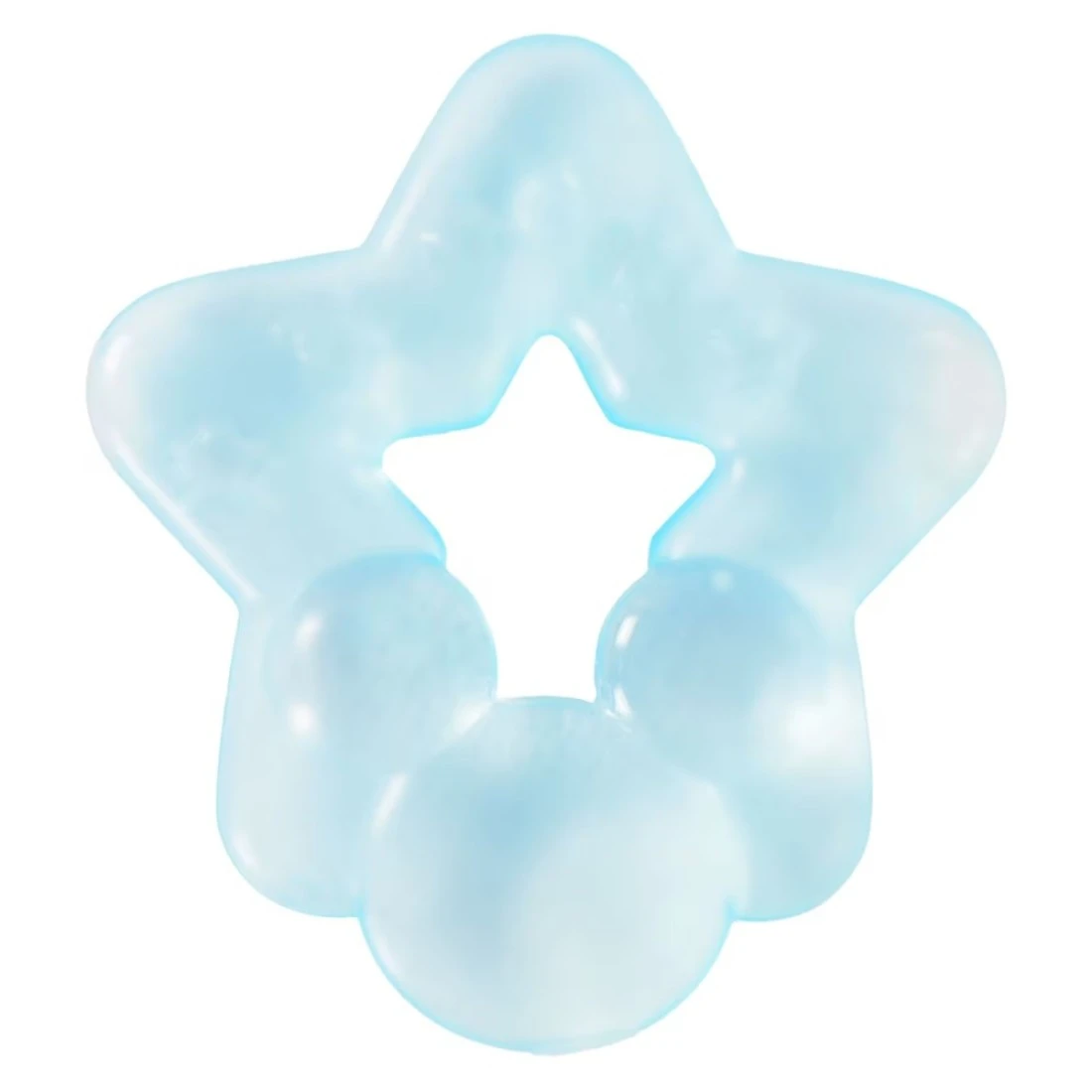 Mickey Patterned Teether Blue TRHA29066
