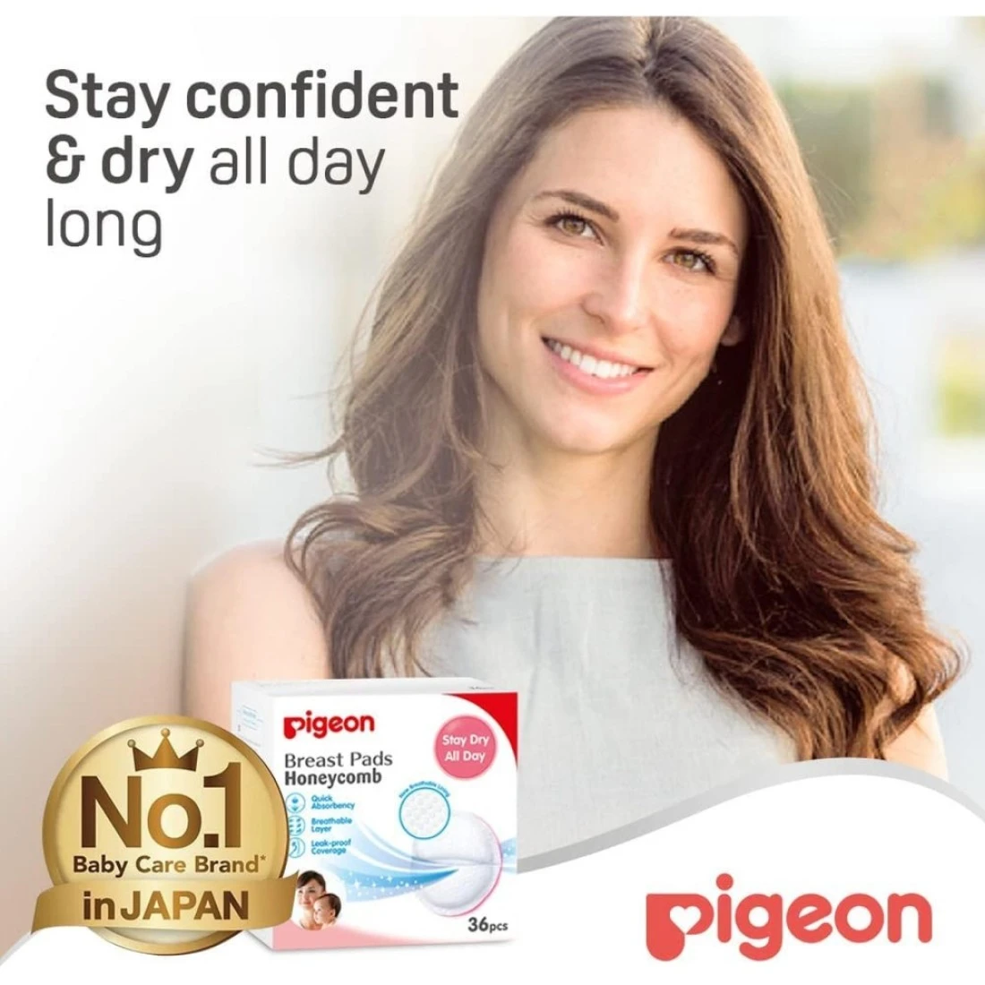 بيدجون وسادات صدر بتصميم قرص العسل 16592 36 قطعة - أبيض-