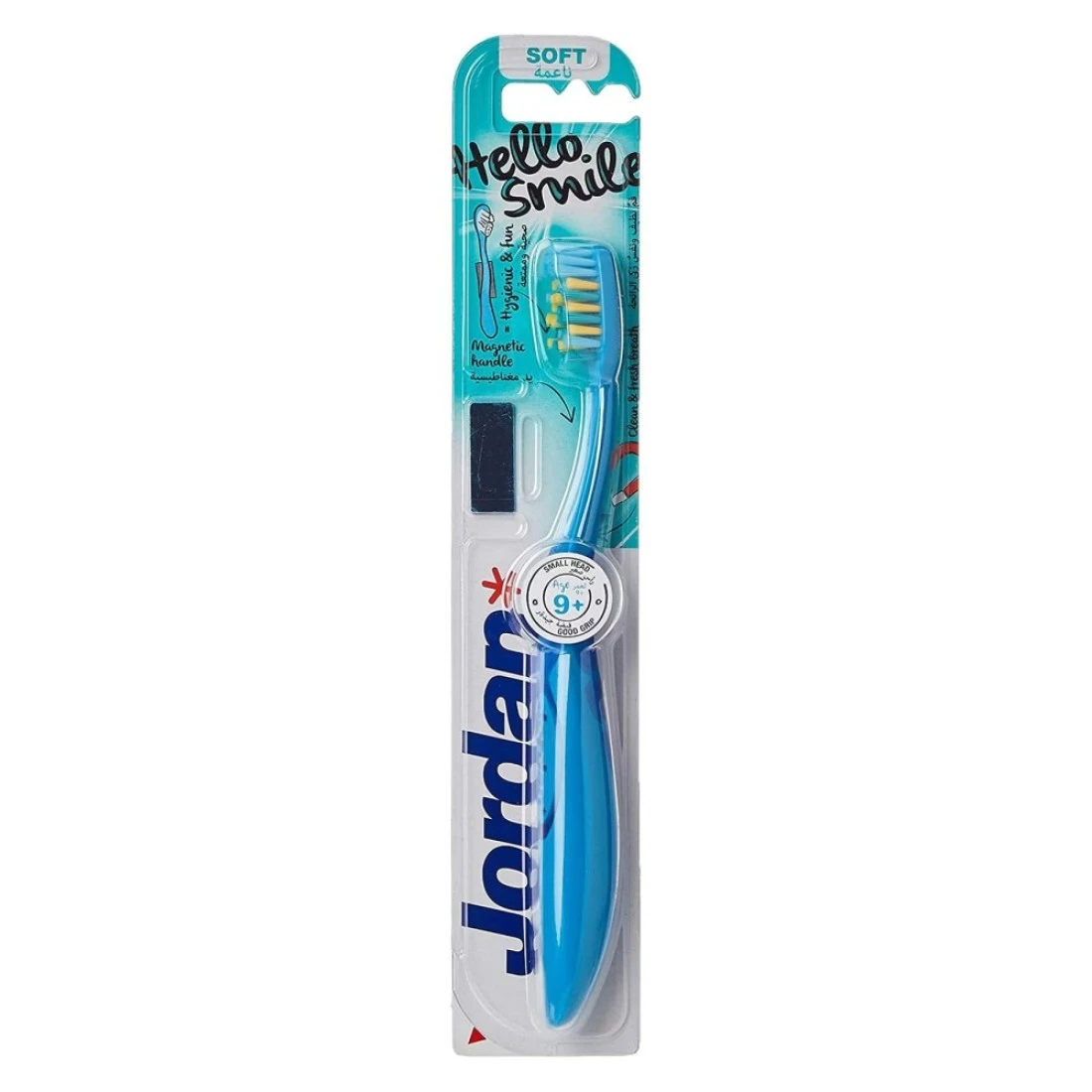 Jordan Hello Smile Soft Toothbrush Multicolour