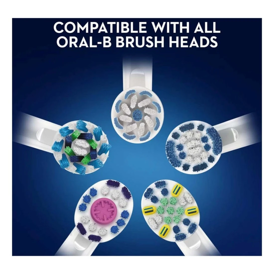 أورال- بي فيتاليتي فرشاة أسنان قابلة لإعادة الشحن بطبعة فروزن للأطفال.