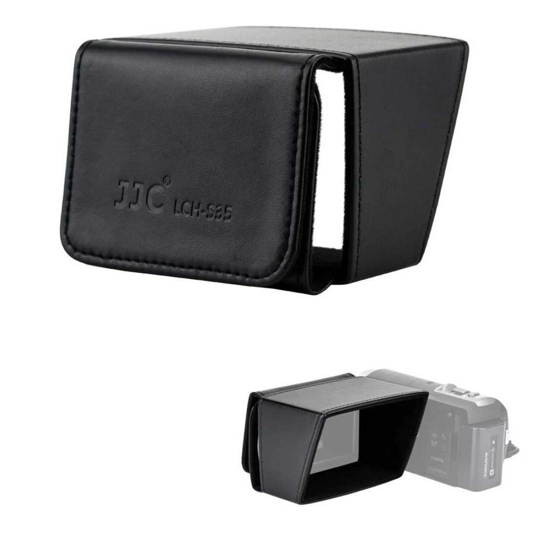 JJC Camcorder 3&quot; LCD Screen Hood for Sony FDR-AX53 AX33 AX43 HDR-CX405 CX455 CX440 CX675 Canon XA15 XA11 XA40 XA50 VIXIA HF G21 G26 G50 G60 R800 R80 R82 Panasonic HC-V770 HC-VX981 HC-V180 HC-V380