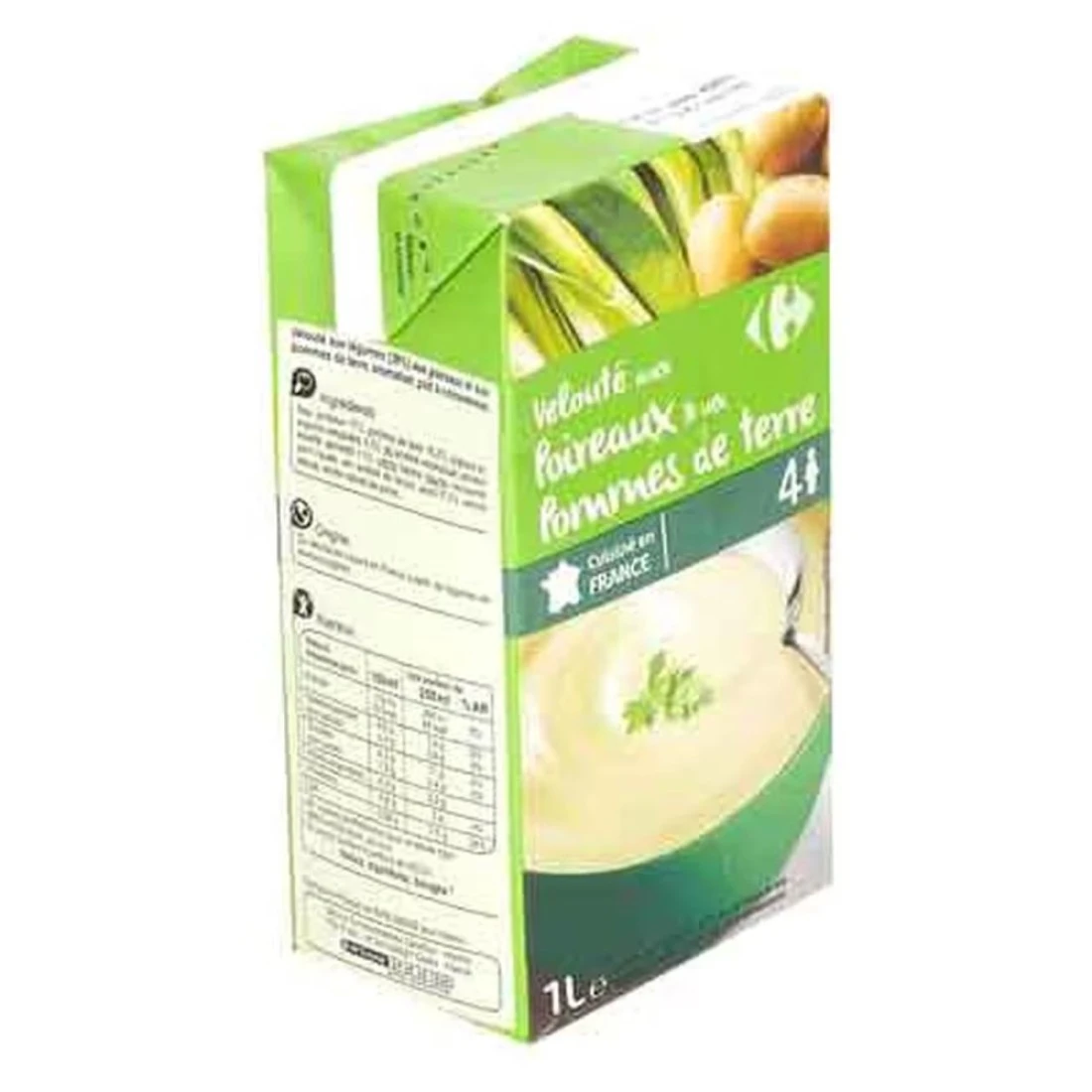 Carrefour Classic Leek And Potato Veloute Soup 1L