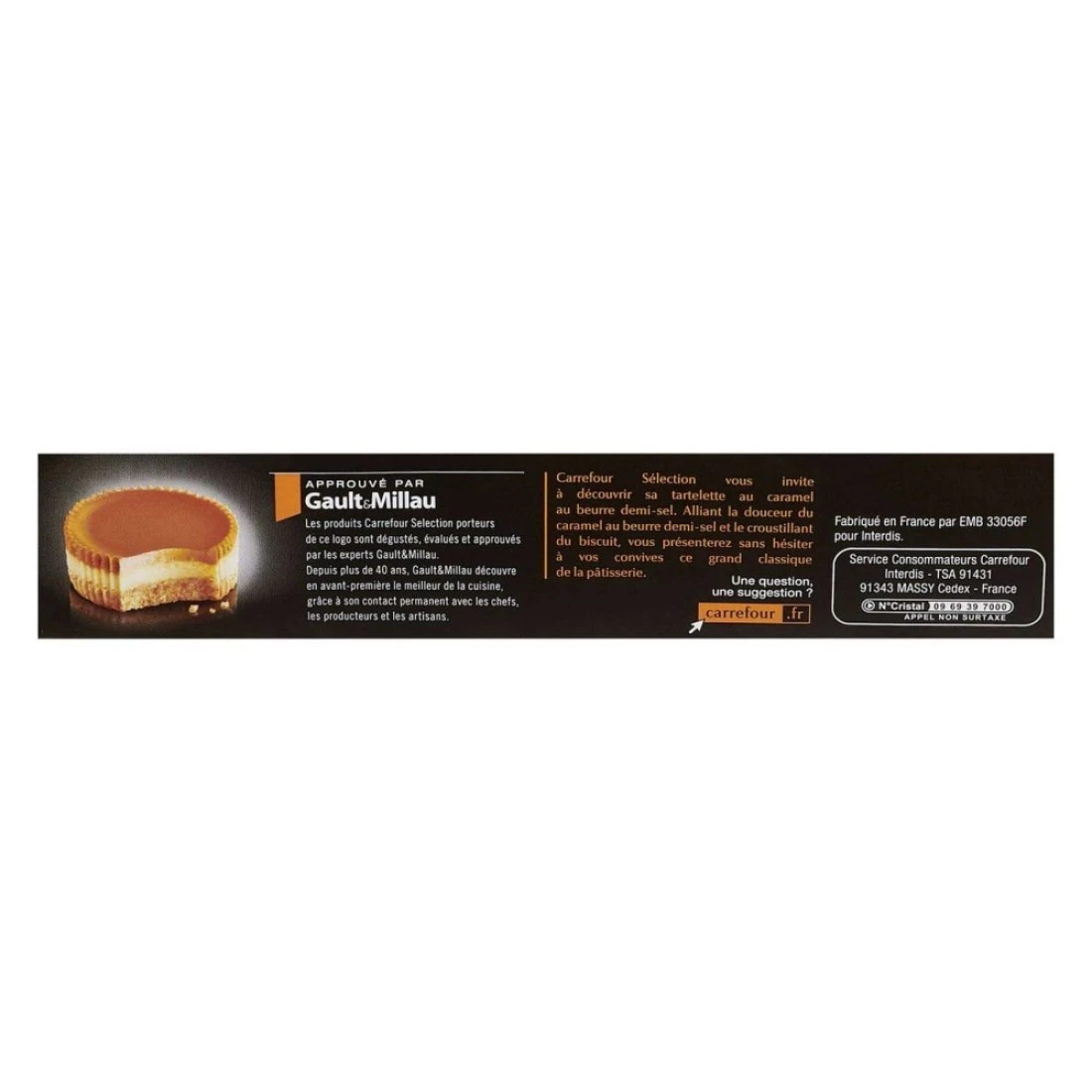 Carrefour Selection Caramel Desert 80g Pack of 2