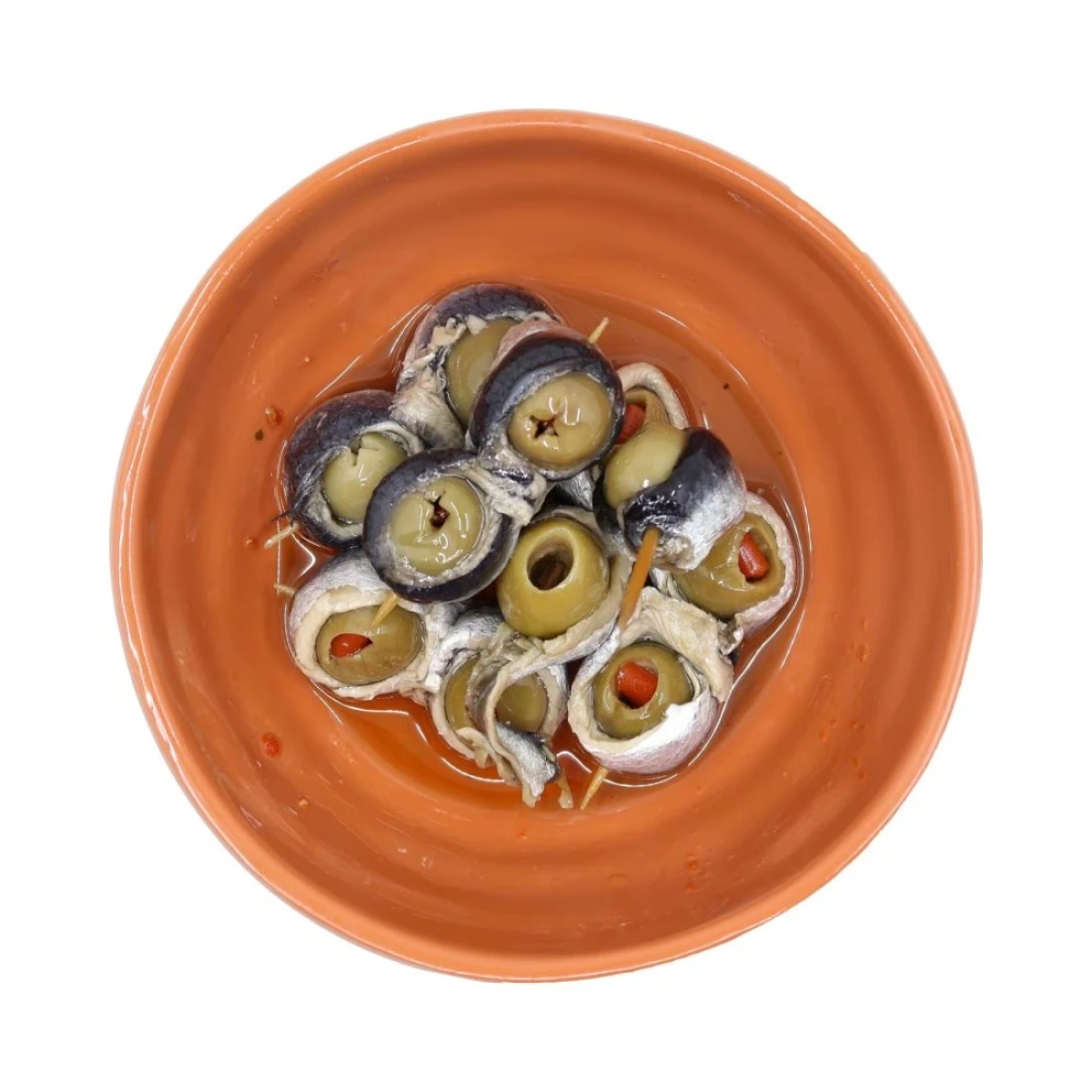 Renna Sardinella Rolls With Olives