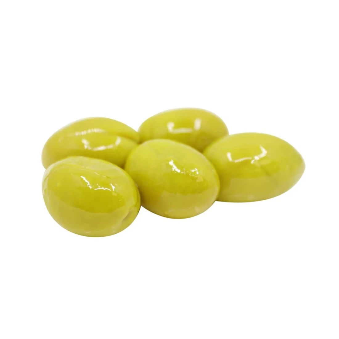 زيتون أخضر أردني بالزيت مع الزعتر