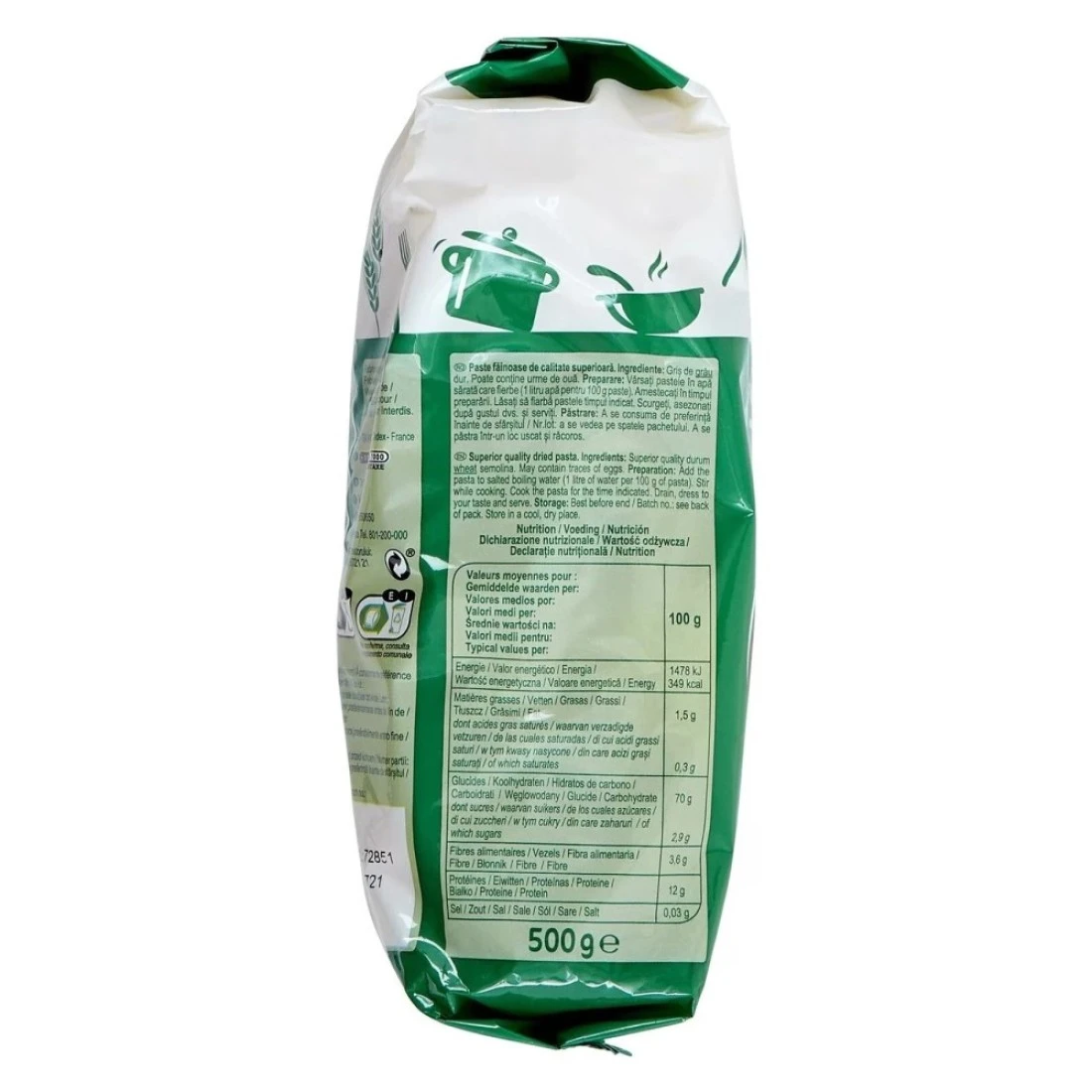 Carrefour Classic Fusilli Pasta 500g