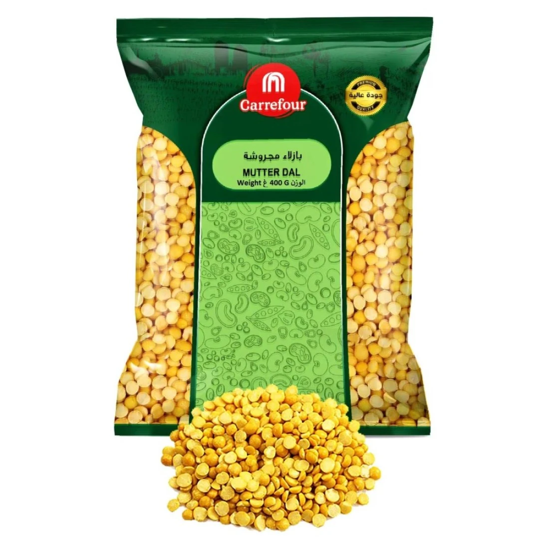 Carrefour Mutter Dal 400g