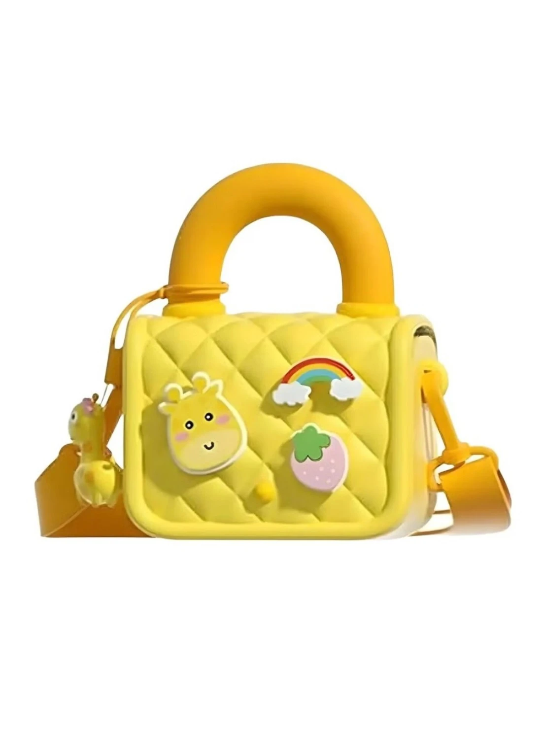 Cartoon Soft Silicone Bag Handbag cross body Purse Sweet Birthday Gift for Children Girls Sling Bag for Women, StylishBag, Purse for Girls, Side Bag for Girls, Hand Bag for Girls.