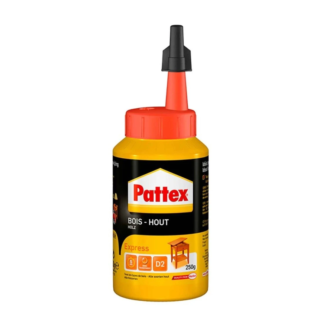 Pattex Wood Express Glue Multicolour 250g