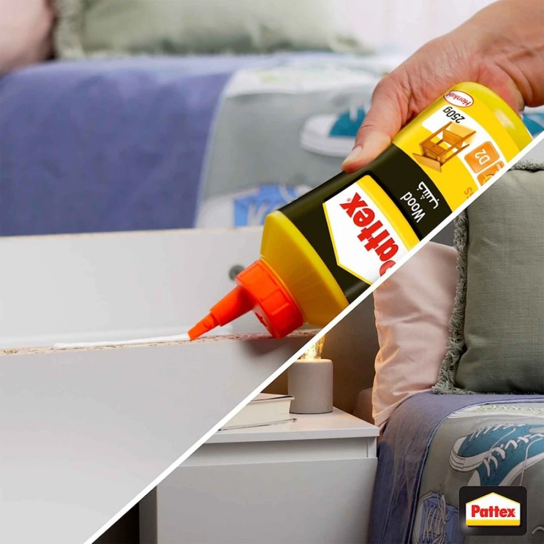 Pattex Wood Express Glue Multicolour 250g