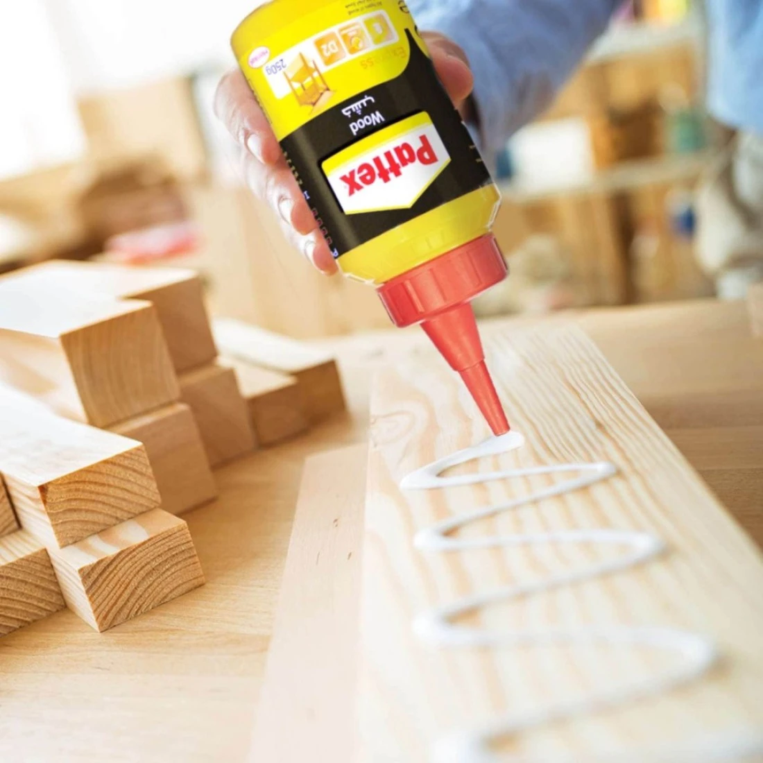 Pattex Wood Express Glue Multicolour 250g