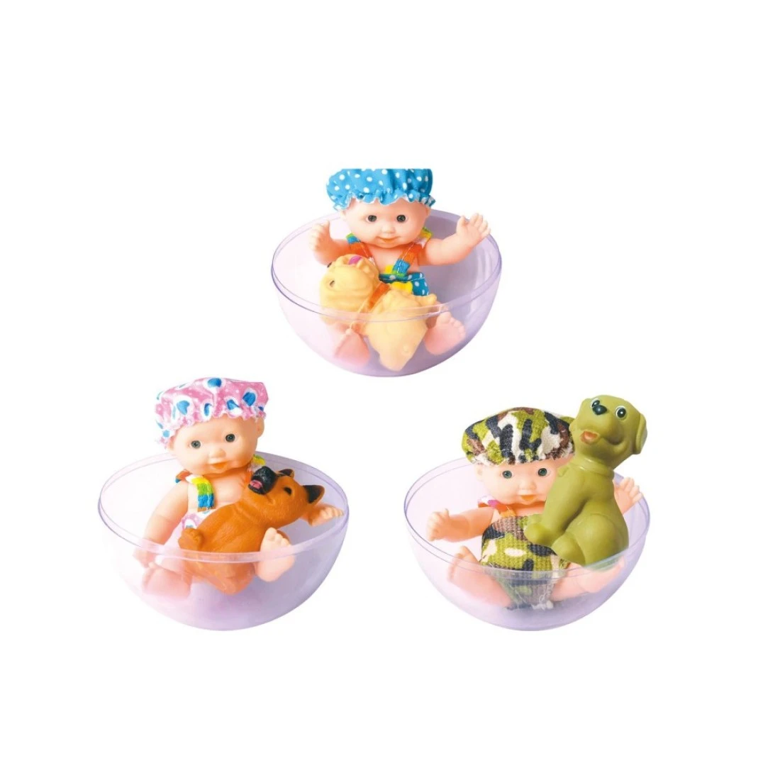 Power Joy Baby Cayla Magic Me Playset PDQ12 Multicolour 12cm Pack of 3