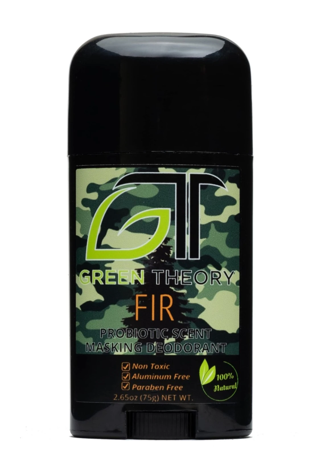 GT GREEN THEORY Fir Scent Masking Probiotic Natural Deodorant Hunting Deodorant