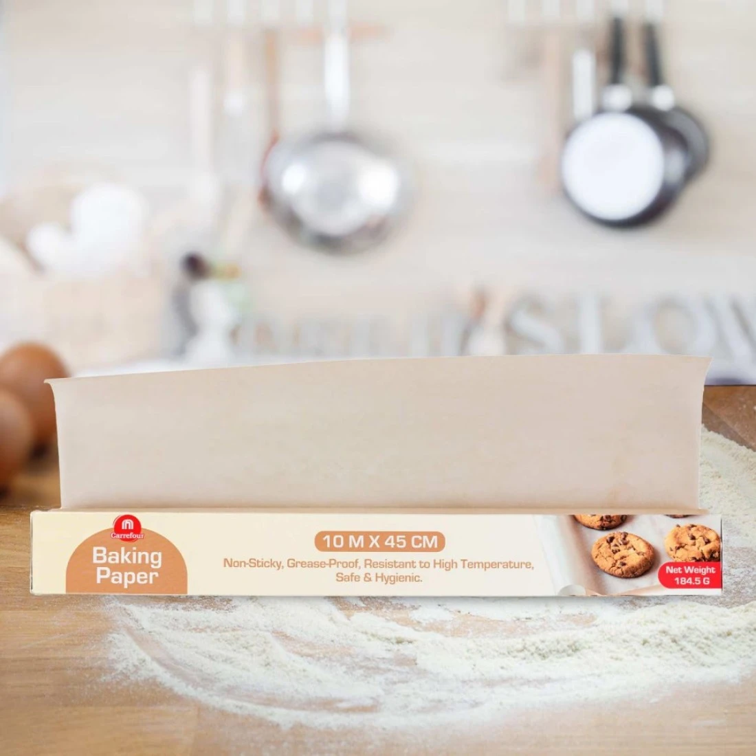 كارفور ورق الزبدة 10 متر × 45 سم