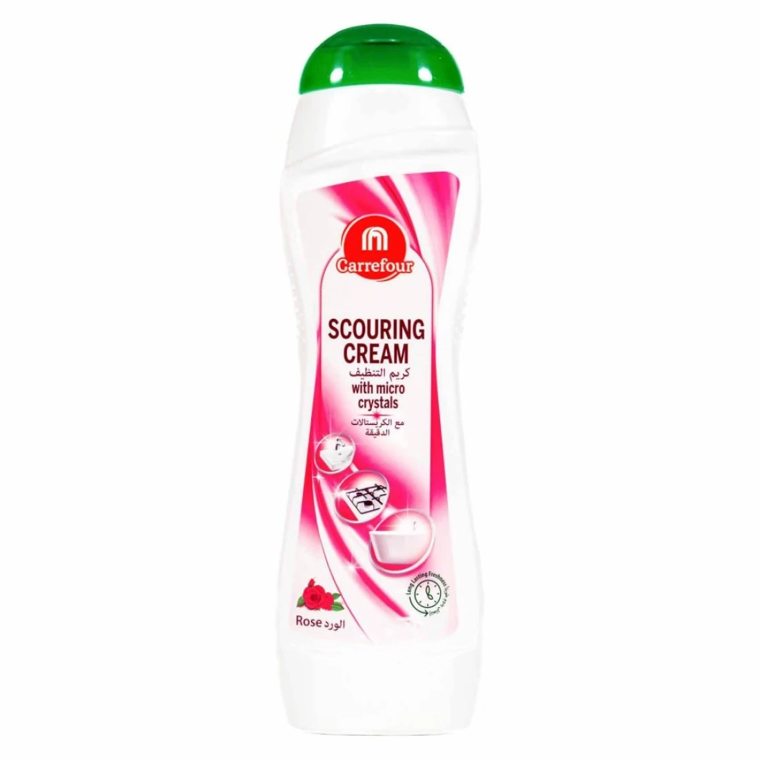 Carrefour Scouring Cream Rose 500ml