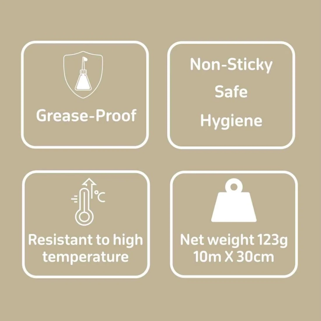 كارفور ورق الزبدة الطبخ الجيد 10 متر × 30 سم