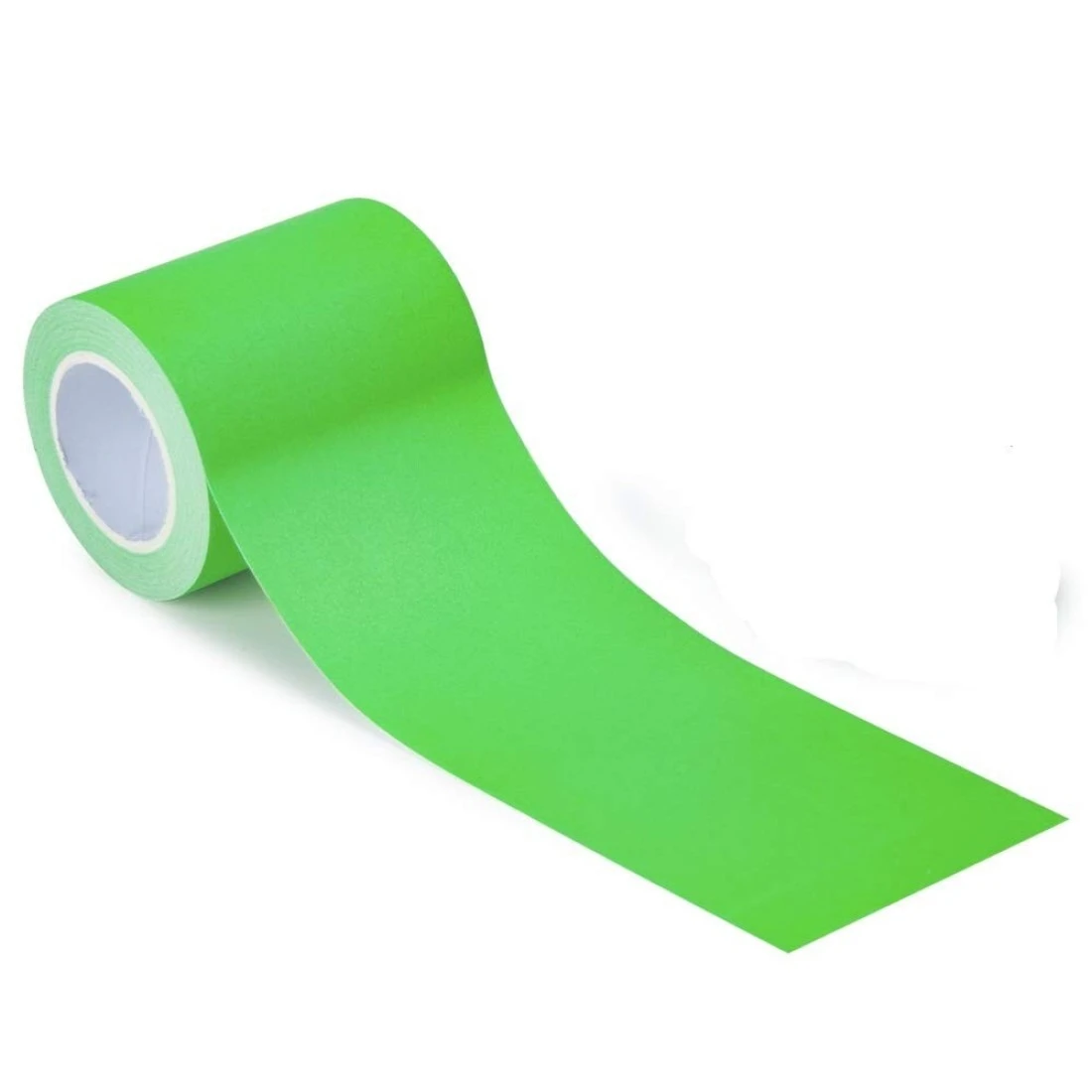 L LIKED 120 Stickers 2 x 2.75 Inches Sticky Notes Roll Full Stick, Self-Adhesive Notes (Green)
