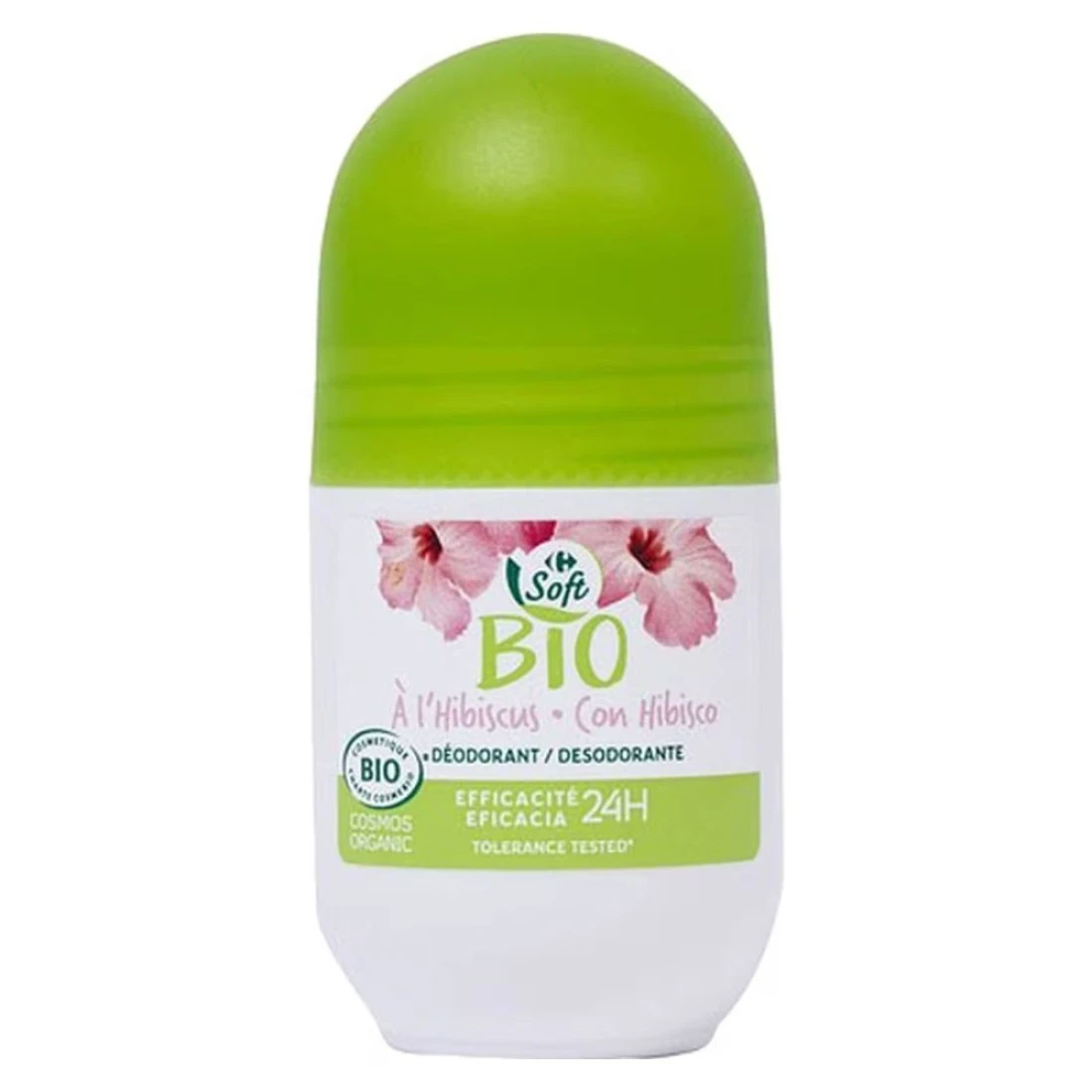 Carrefour Soft Bio Hibiscus Deodorant Roll-on for Women 50ml