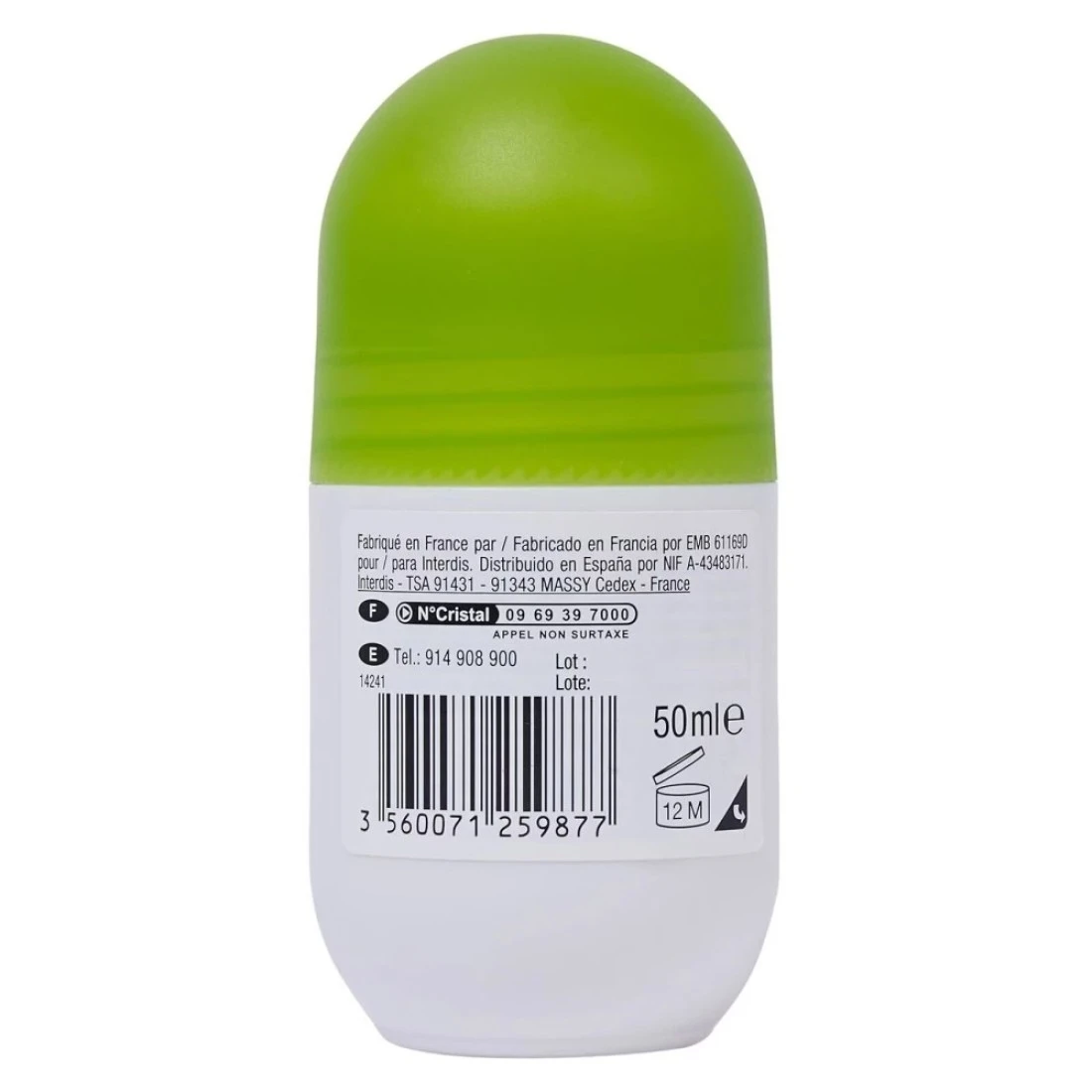 Carrefour Soft Bio Hibiscus Deodorant Roll-on for Women 50ml