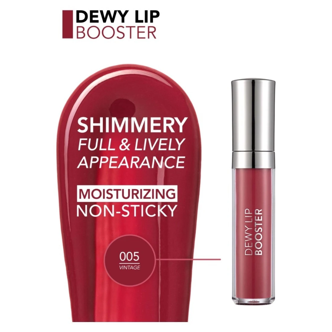 Flormar Dewy Lip Booster 05 Vintage