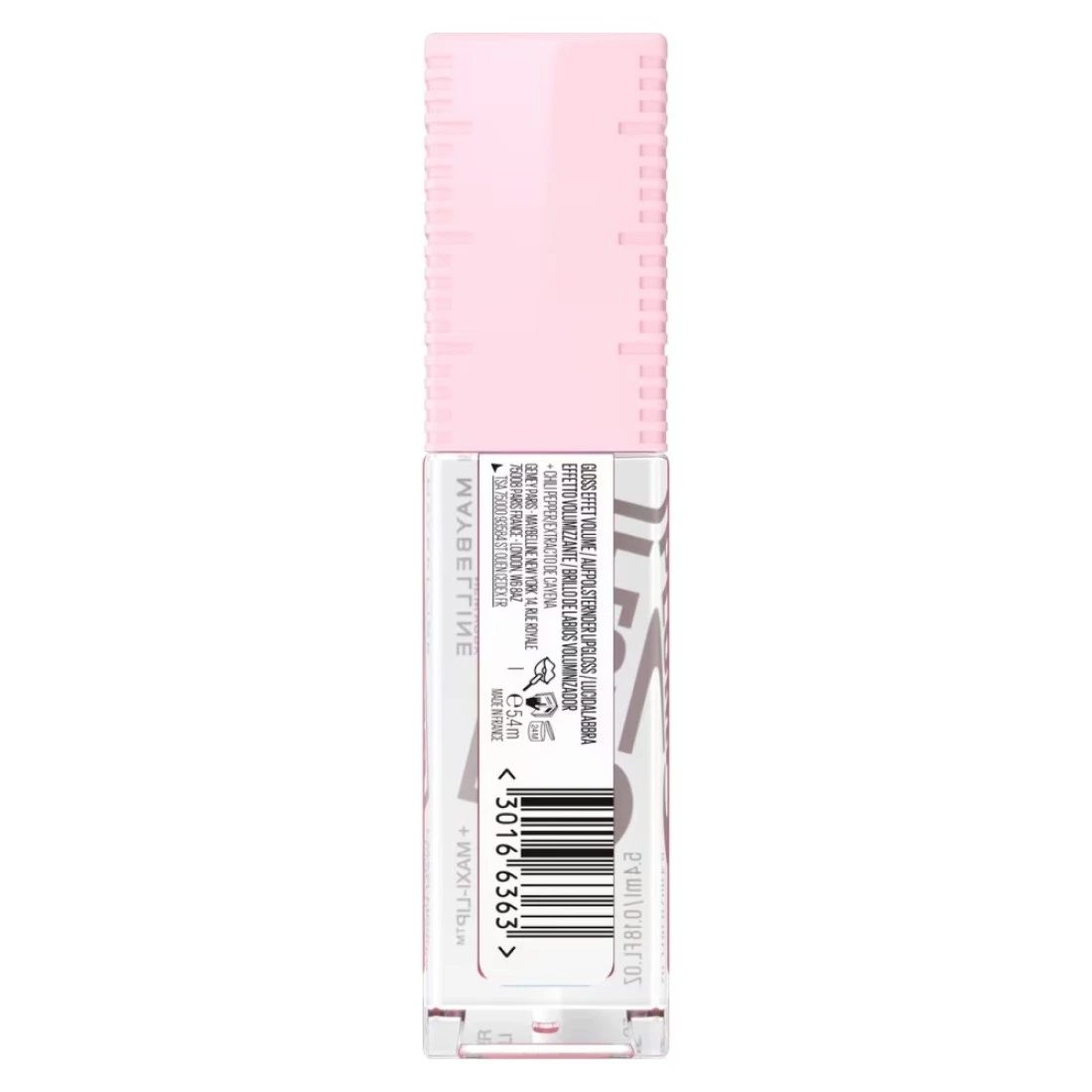 Maybelline New York Lifter Plump Lip Gloss 001 Blush Blaze 5.4ml