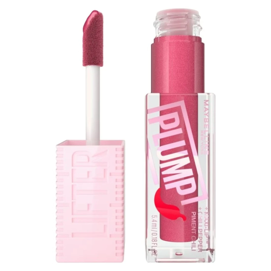 Maybelline New York Lifter Plump Lip Gloss 002 Mauve Bite 5.4ml