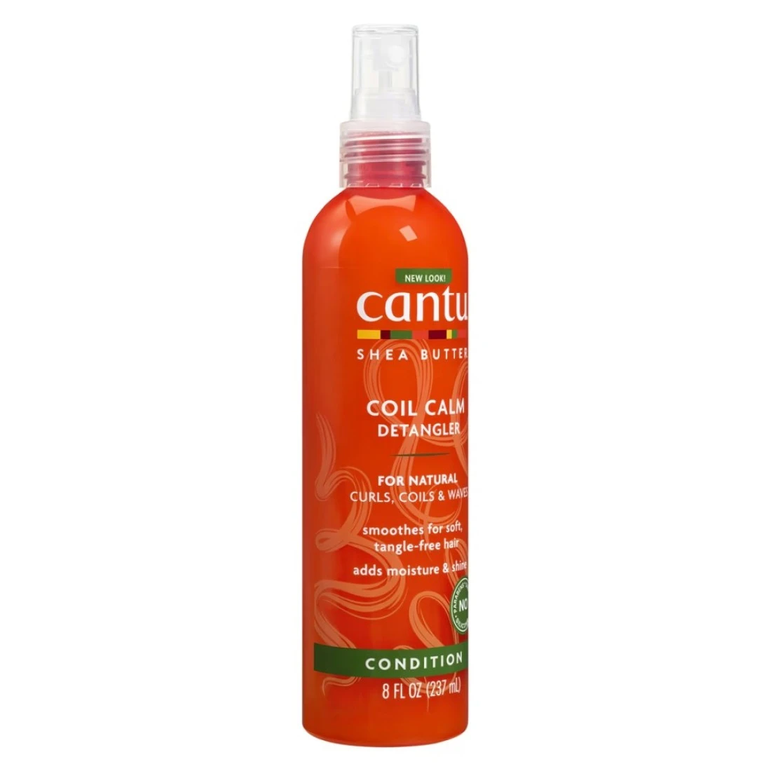 Cantu Shea Butter Coil Calm Detangler Cream For Natural Hair White 237ml
