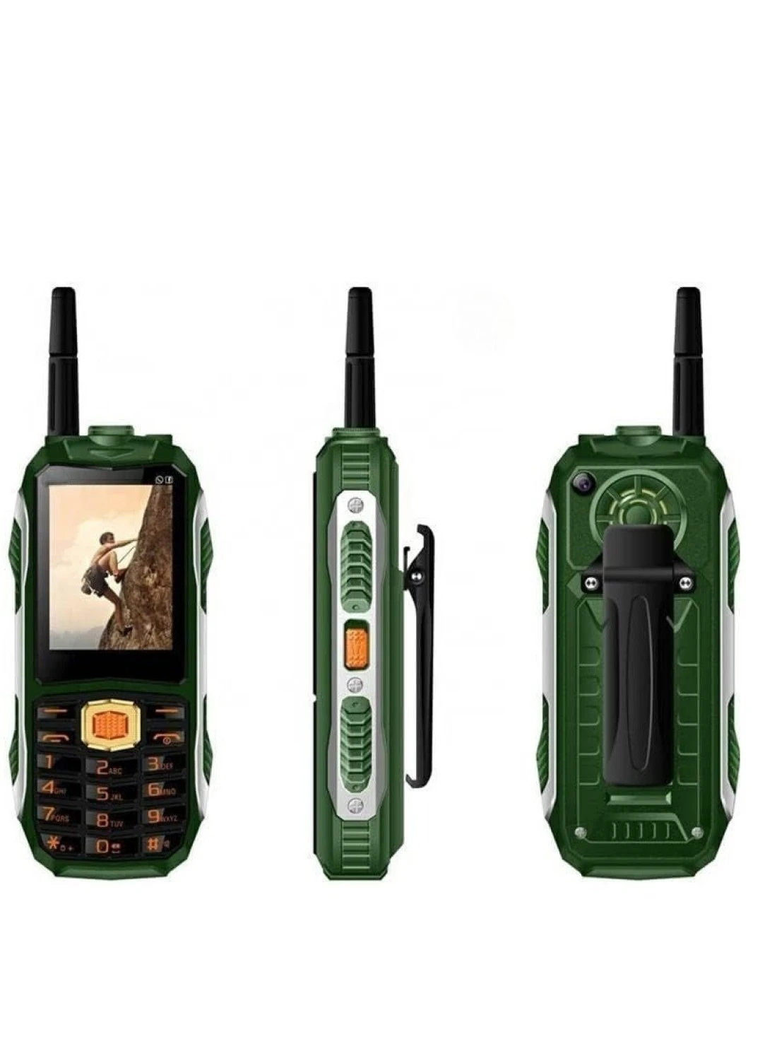 Mobile with 2 SIM card slots and a 20,000 mAh battery featuring LED light not just your typical 3 in 1 device.