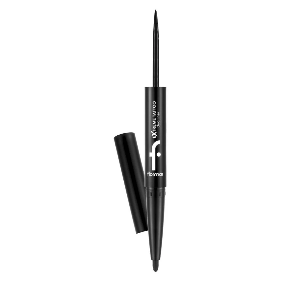 Flormar Extreme Tattoo Duo 2-in-1 Felt Tip Eyeliner and Gel Eyeliner 001 Black 2.66g