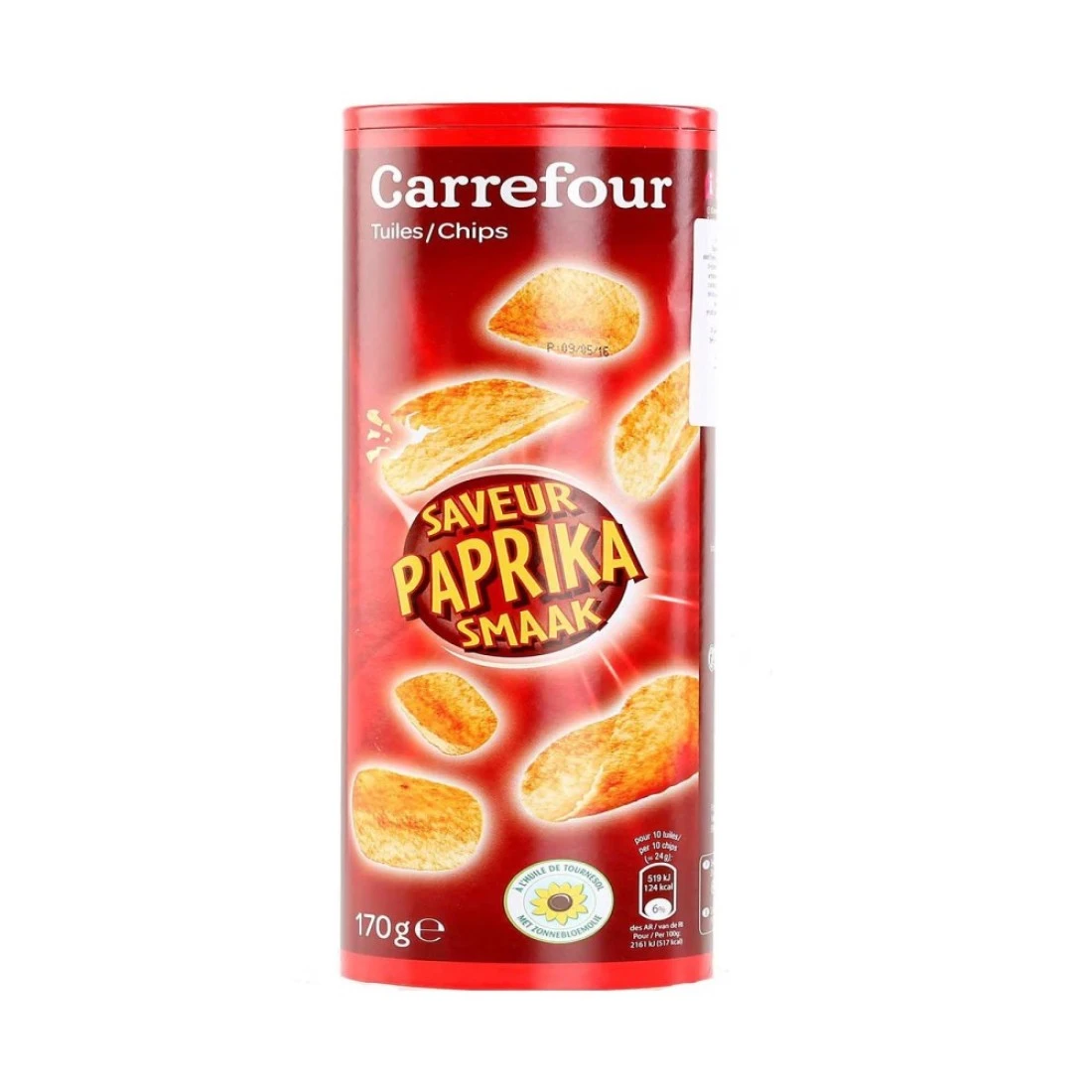 Carrefour Paprika Chips 170g